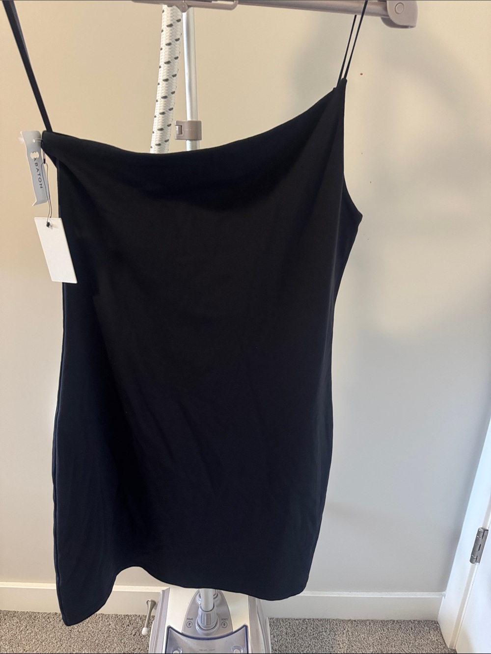 Babaton Black Slip Dress